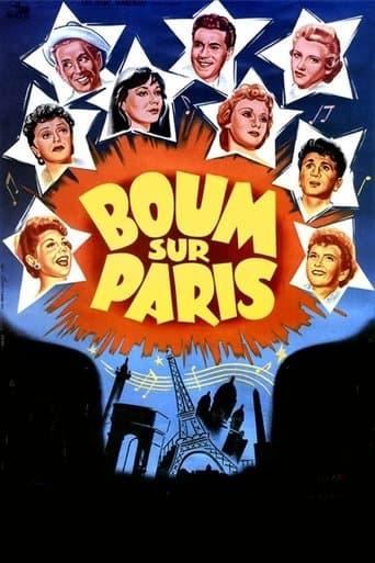 Movie poster for Boom on Paris