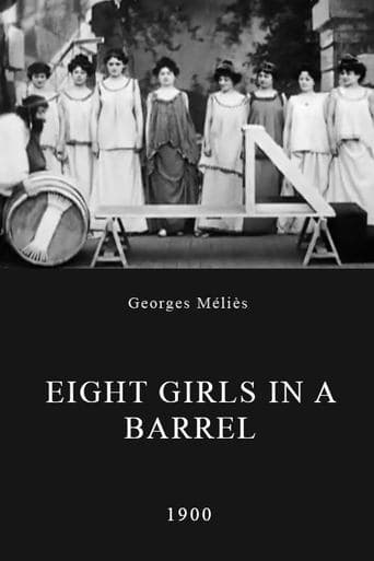 Movie poster for Eight Girls in a Barrel