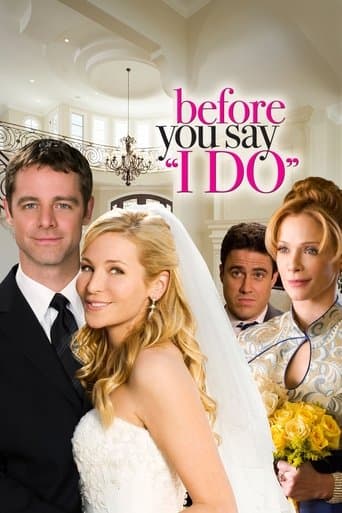 Movie poster for Before You Say 'I Do'