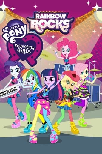 Movie poster for My Little Pony: Equestria Girls - Rainbow Rocks