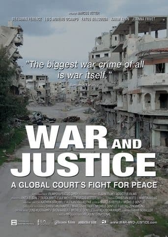 Movie poster for War and Justice