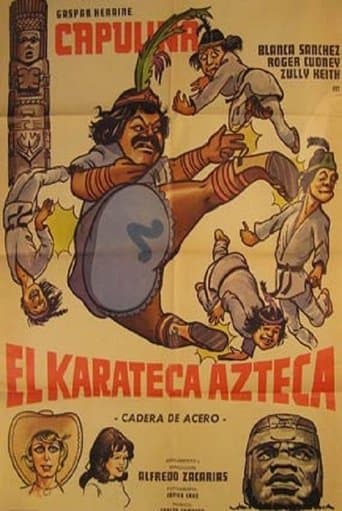 Movie poster for The Aztec Karate Fighter