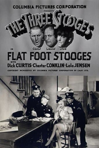 Movie poster for Flat Foot Stooges
