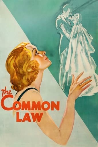 Movie poster for The Common Law