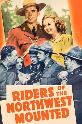 Movie poster for Riders of the Northwest Mounted