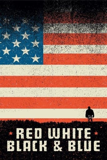 Movie poster for Red White Black & Blue