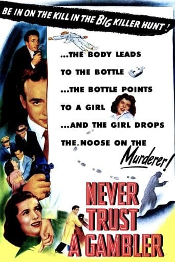 Movie poster for Never Trust a Gambler