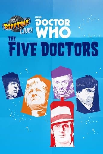 Movie poster for RiffTrax Live: Doctor Who – The Five Doctors