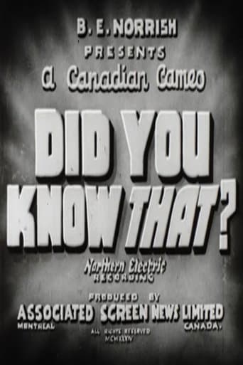 Movie poster for Did You Know That?
