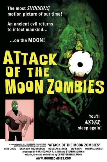 Movie poster for Attack of the Moon Zombies
