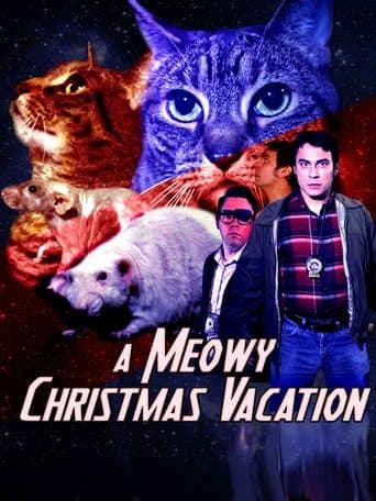 Movie poster for A Meowy Christmas Vacation