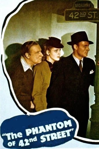 Movie poster for The Phantom of 42nd Street