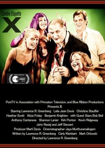 Movie poster for Zombie Etiquette X