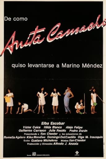 Movie poster for De cómo Anita Camacho quiso levantarse a Marino Méndez