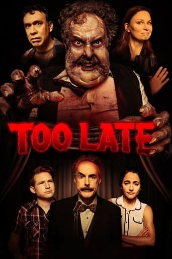 Movie poster for Too Late
