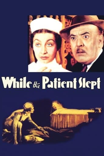 Movie poster for While the Patient Slept
