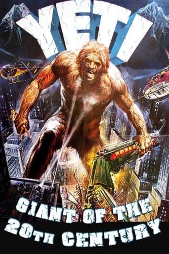 Movie poster for Yeti: The Giant of the 20th Century
