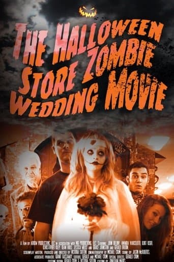 Movie poster for The Halloween Store Zombie Wedding Movie