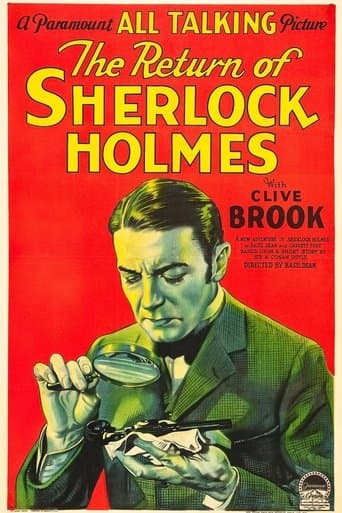 Movie poster for The Return of Sherlock Holmes