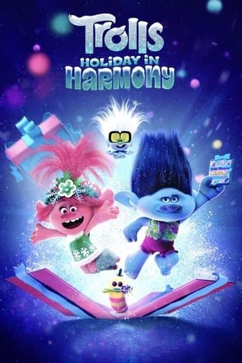 Movie poster for Trolls Holiday in Harmony