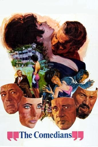 Movie poster for The Comedians