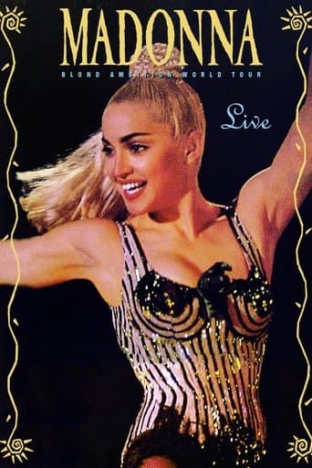 Movie poster for Madonna: Blond Ambition World Tour Live