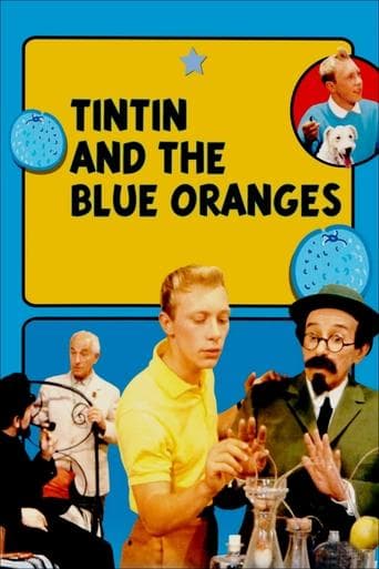 Movie poster for Tintin and the Blue Oranges