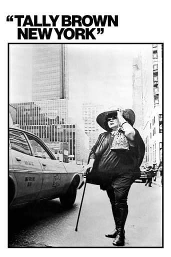 Movie poster for Tally Brown, New York