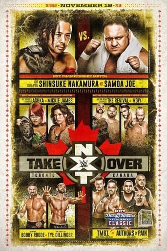 Movie poster for NXT Takeover: Toronto