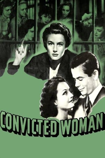 Movie poster for Convicted Woman
