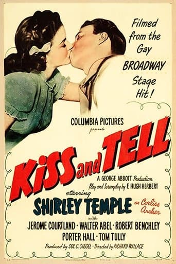 Movie poster for Kiss and Tell