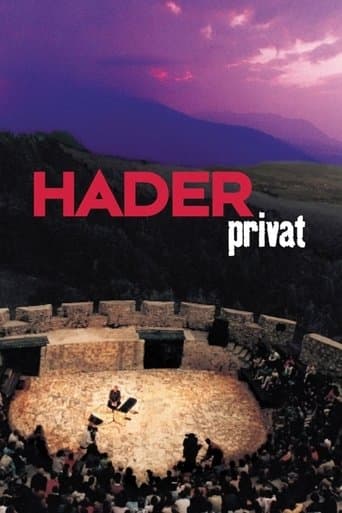 Movie poster for Josef Hader - Privat