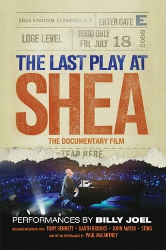 Movie poster for Billy Joel - The Last Play at Shea