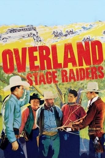 Movie poster for Overland Stage Raiders