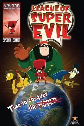 Movie poster for League of Super Evil