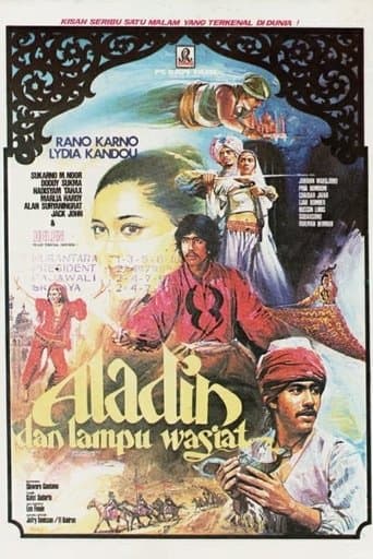 Movie poster for Aladin and the Magic Lamp