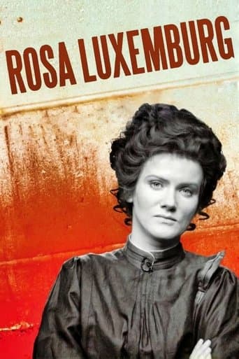Movie poster for Rosa Luxemburg