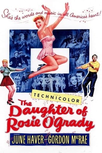 Movie poster for The Daughter of Rosie O'Grady