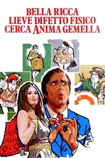 Movie poster for Beautiful, Rich, Slight Physical Defect, Seeks Soulmate