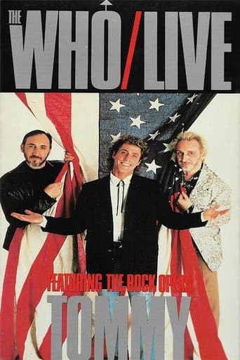 Movie poster for The Who | Live, Featuring the Rock Opera Tommy