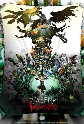 Movie poster for Tweeny Witches