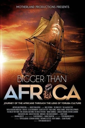 Movie poster for Bigger Than Africa
