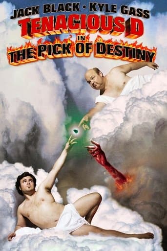Movie poster for Tenacious D in The Pick of Destiny