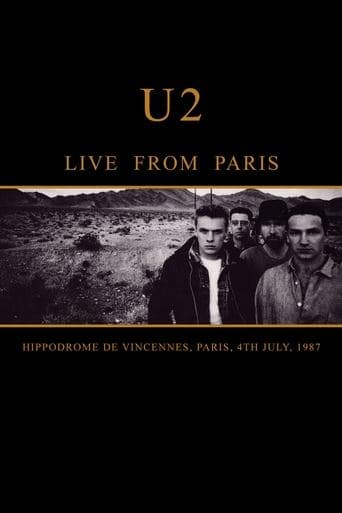 Movie poster for U2 Live from Paris
