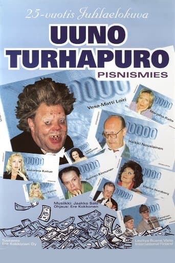 Movie poster for Johtaja Uuno Turhapuro pisnismies