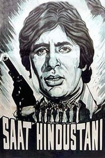 Movie poster for Saat Hindustani