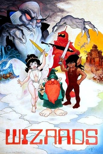 Movie poster for Wizards