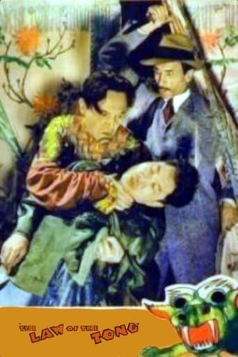 Movie poster for The Law of the Tong
