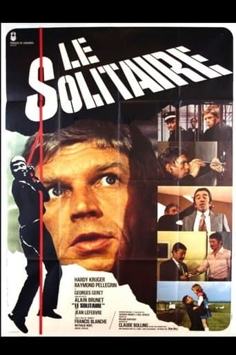 Movie poster for Le Solitaire