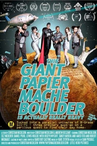 Movie poster for This Giant Papier-Mâché Boulder Is Actually Really Heavy